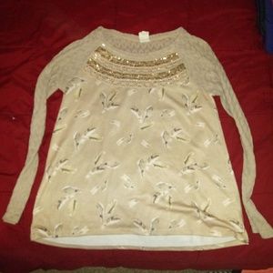 Long sleve girls shirt (L)
